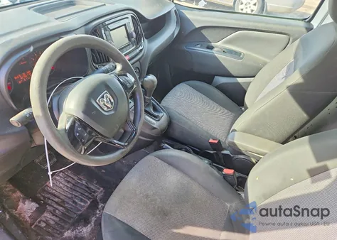 2019 Ram Promaster City z USA, uszkodzony, nr VIN ZFBHRFAB2K6N99577